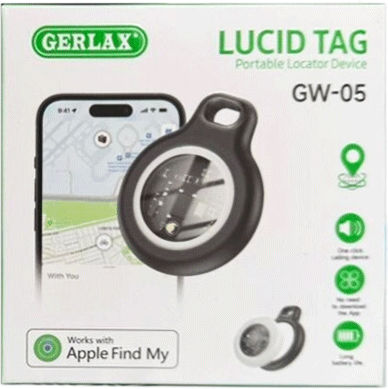 Gerlax GW-05 Apple Find My Weiß
