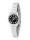 Magia Women’s Watch 24mm Battery-Powered with Silver Stainless Steel Bracelet