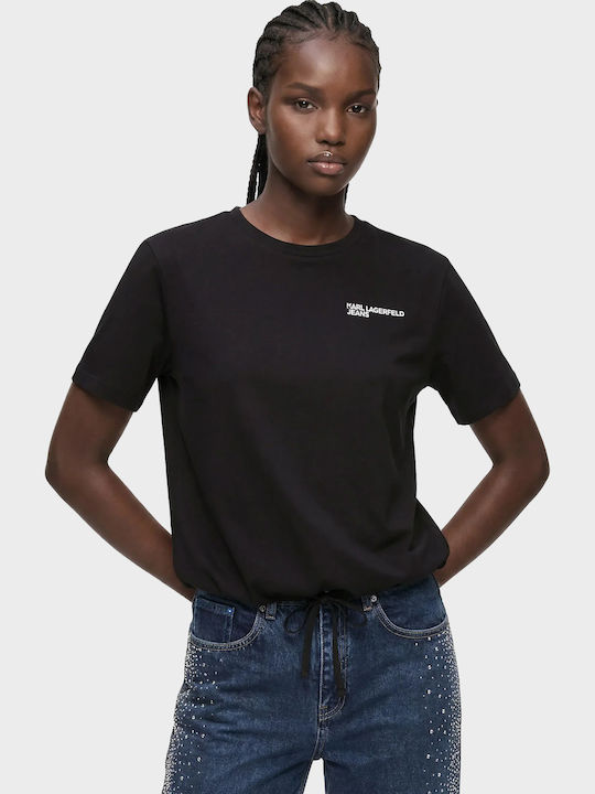 Γυναικείο Crop T-shirt Black