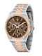Competizione Мъжки часовник 41 mm Хронограф с батерийно захранване и метална верижка