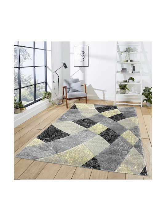 Mara Rr00a Rectangular Grey Rug 150x230cm Rugs ...