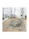 Asmara Χαλί Ορθογώνιο με Κρόσια Γκρι 150x230cm