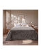 Beauty Home Art 11601 Fleece Blanket Double 220x240cm Anthracite, Grey