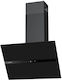 Gruppe Plasma Dunstabzugshaube Schornstein 60 cm Schwarz