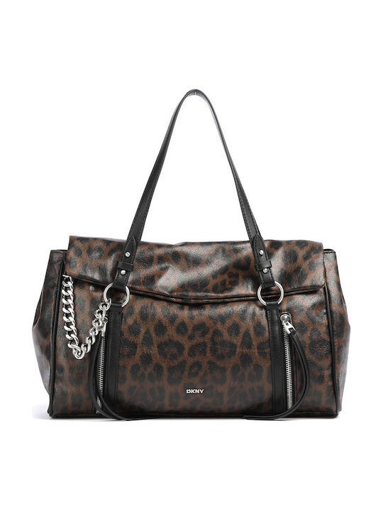 DKNY Women's Brown Shoulder Bag