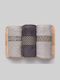 White Fabric Farmio Hand Towel 30x50cm Multicolour 3 Pieces Weight 500gsm