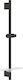 Grohe 266022430 Feste Duschstange 630 Mm 78 Mm Universal Verstellbare Wandhalterung für Handbrause ABS-Duschstange Schwarz