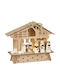 Edelman White Illuminated Christmas Decorative Figurine 22x18cm