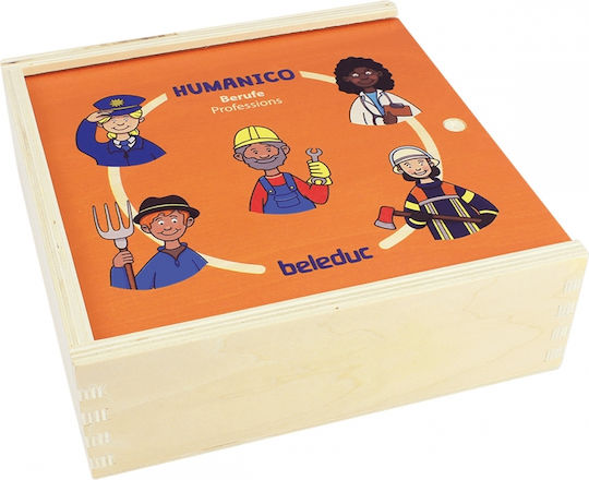 Ξύλινο Παιδικό Puzzle Humanico Professions 30pcs Beleduc