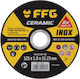 FFG Disc de Tăiere pentru Metal 125 mm 10 buc.