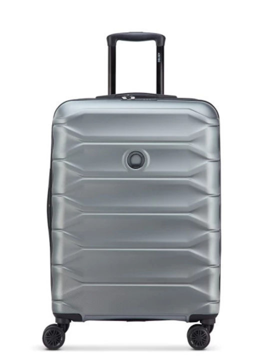 Delsey Meteor Medium Hard Graphite Suitcase 66 cm High