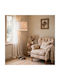 Romantic Touch Floor Lamp with E27 Bulb Holder Multicolour