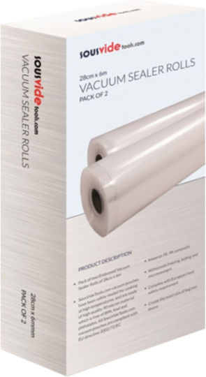 SousVideTools Vakuumbeutel für Vakuumiergeräte 1 Rolle