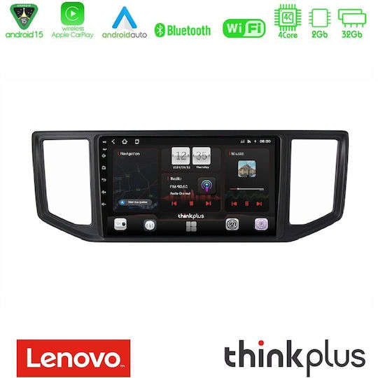 Lenovo Thinkplus Series 4-Core Android 15 2+32 GB Man TGE VW Crafter 2018–2026 Navigations-Multimedia-Tablet 10" CarPlay + & Android Auto CarPlay + & Android Auto