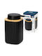 Vilde Black Plastic Kitchen Dispenser 300ml