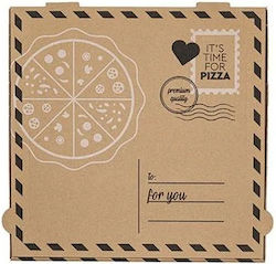 Tessera Cutie pentru Pizza Kraft 30x30x4 cm Tessera Cutie pentru Pizza Kraft 30x30x4 cm