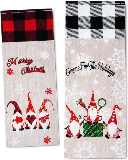 XMASfest Fabric Christmas Bottle Case 37x14cm (Various Designs/Colors)