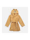 Nef-Nef Homeware Kids’ Bathrobe Wild Company Yellow with Hood