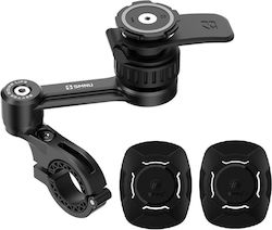 Black Motorcycle Handlebar Phone Mount Smnu Aluminum Magnetic Anti-Vibration Mount Black Motorcycle Handlebar Phone Mount Smnu Aluminum Magnetic Anti-Vibration Mount