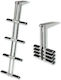 Dive Bootleiter, klappbar, Edelstahl 316, 4 Stufen