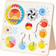 Baby Activity Board aus Holz für ab 12 Monaten