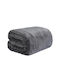 Astron Italy Fur Armchair Throw 130x160cm Dark Grey