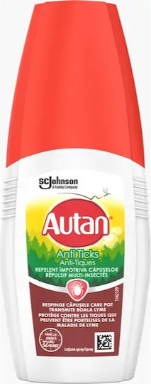 Autan Репелент Ентомоотблъскващ Лосион Спрей Подходящ за Деца 100ml