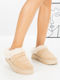 Damen Clogs Beige