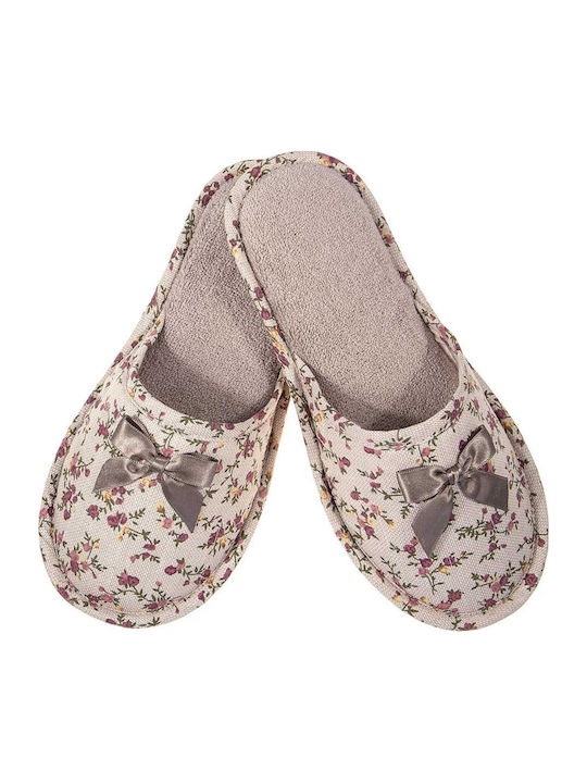 Amaryllis Slippers Beige Women's Winter Slippers