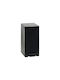 Viomes Slim Mülleimer aus Kunststoff mit Pedal 10 l Weiß