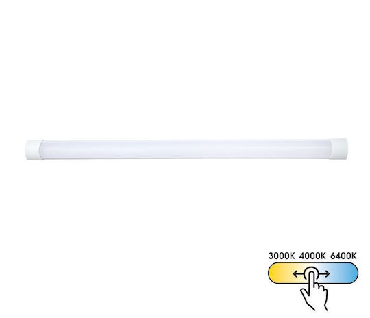 Lineare LED-Leuchte Flat 40 W 3000 K–4000 K–6400 K 1200 mm