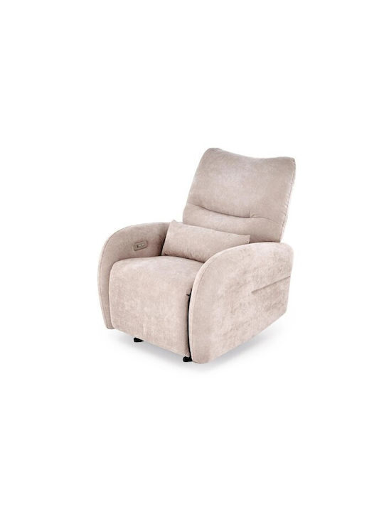 Houston 2226 Relax Swivel Armchair Light Brown ...