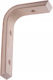 Malys Group Heavy-Duty Wooden Shelf Bracket in Beige 100x150mm
