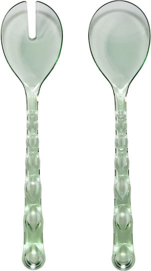 Guzzini 2-Piece Green Serving Utensil Set Vanity