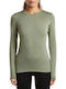 Icebreaker Women's Green Long-Sleeved Thermal Top