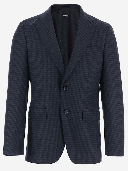 Men’s Dark Blue Suit Jacket
