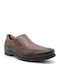 Pantofi Slip-On din Piele pentru Bărbați, Maro Tabac