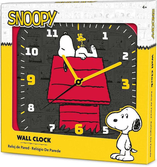 Kids Licensing Детски стенен часовник Snoopy