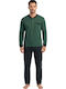 Collection Pijamale Bărbătești de Iarnă Verzi 2710-verde