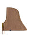 Women's Knitted Beanie in Khaki
