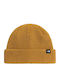 Fisherman Beanie Unisex Knitted Beanie in Yellow