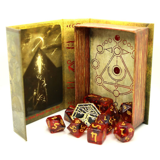 Elder Dice Eye Chaos Dark Omens Многостенен Комплект Зарове 10