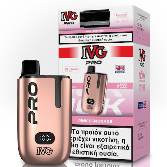 IVG Pro Țigară Electronică de Unică Folosință Pink Lemonade 20 mg Roz