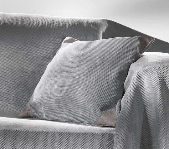 Guy Laroche Μαξιλάρι Καναπέ Ruby Grey 42x42εκ.