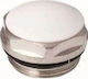 Hydroland 1/2'' Steel Radiator Plug White O-ring G.kb-1/2-stal-bi