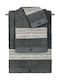 Guy Laroche Set de 3 Prosoape de Baie Anthracite cu Greutatea de 500 g/m²