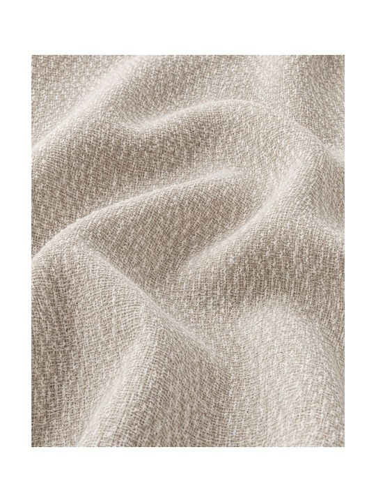 Kipper Завеса с капси Rena бежова 140x260 см