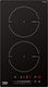 Beko Domino Ceramic Hob, Freestanding, with Lock Function, 30x51cm