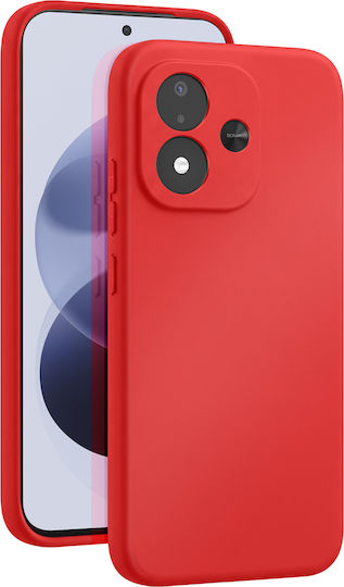 Zanaé Case Xiaomi Redmi Note 17 Silicone Camera Protection Red