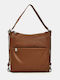 Leather Women's Hobo Bag Indian Tan